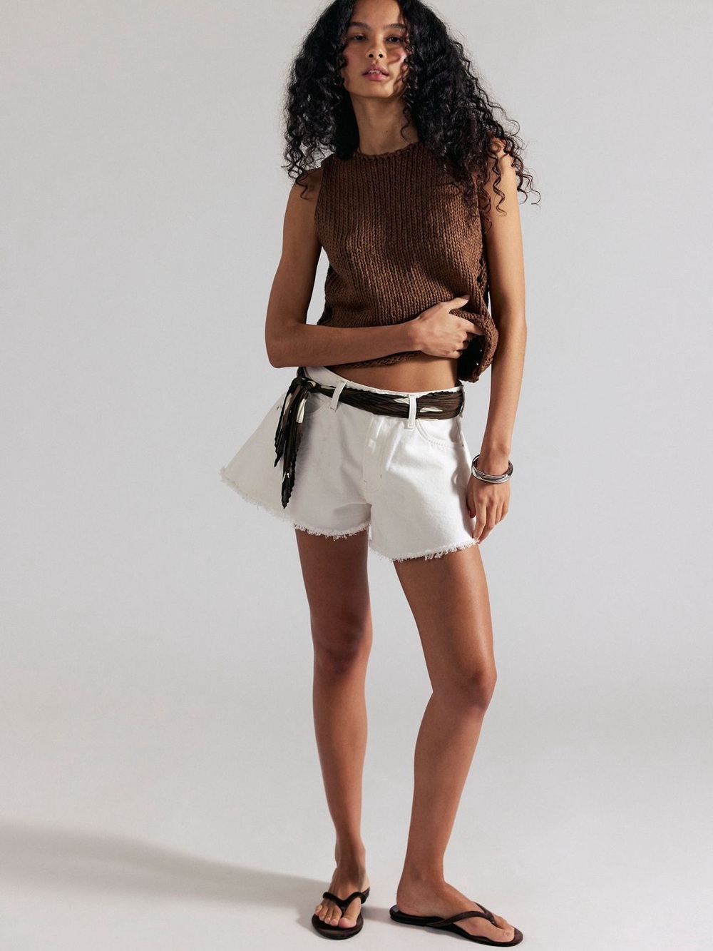 Free People We the Free Sparks Fly Shorts White